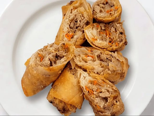 Thai Spring Rolls.