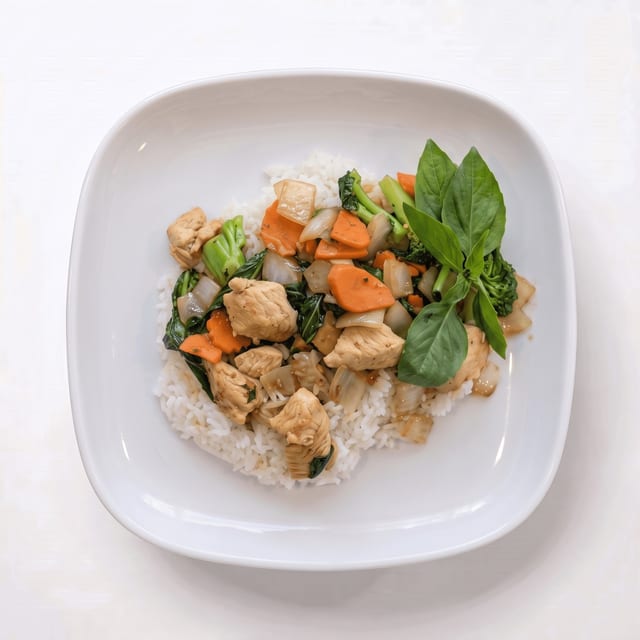 Thai Basil Stir-Fried.