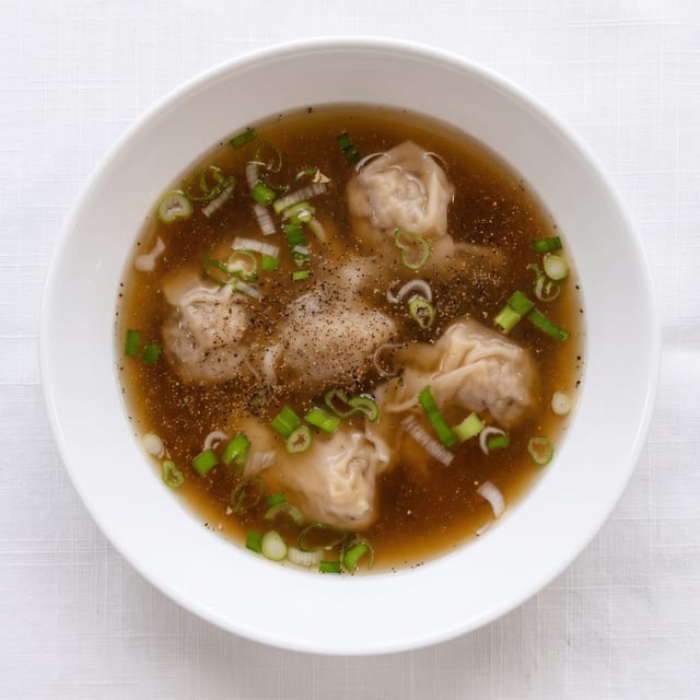 Thai Wonton Soup.
